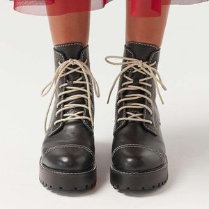 Urban Outfitters Platform Combat Boots